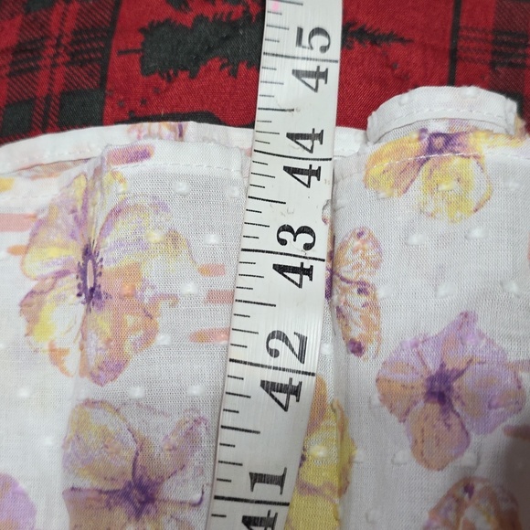 VTG NWT National Womens Robe Housecoat Butterflies Floral Front Zip Pockets 3X - Picture 14 of 14